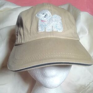 Bishon Dog Ball Cap